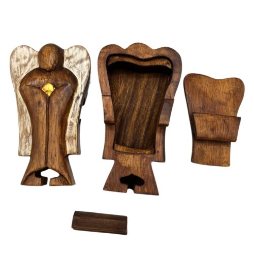 Hati-Hati Angyal Titokdoboz - Szeretet - 14cm