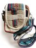 Crossbody Táska - Kendervászon-Színes