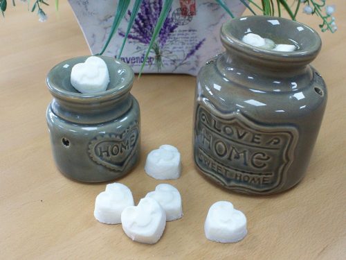 Nagy Home Aroma Lámpa- Szürke - Love Home Sweet Home