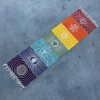 Indiai Pamut Szőnyeg-Hét Chakra