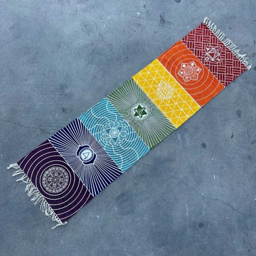 Indiai Pamut Szőnyeg-Hét Chakra