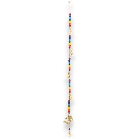 Indiai Harangjáték - Om Chakra Gyöngyökkel - 53cm
