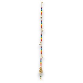 Indiai Harangjáték - Buddha Chakra Gyöngyökkel - 53cm