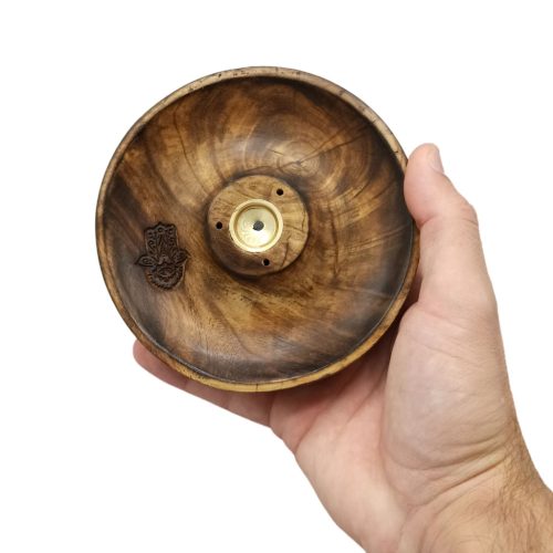 Kerek Fütölőpálcika és Füstölőkúp Állvány - Hamsa