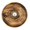 Kerek Fütölőpálcika és Füstölőkúp Állvány - Ying és Yang