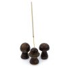 Füstölőállvány Mini Gomba-3-mas szett (8cm 7cm 6.5cm)