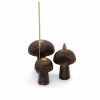Füstölőállvány Gomba-3-mas szett ((10cm 9cm 8cm)