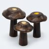 Füstölőállvány Lapos Gomba-3-mas szett(13cm 12cm 11cm)