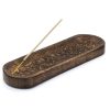 Füstölőállvány-Nagy Tálca 30x10cm - Virágminta