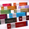 42g Jumbo Golden Nag - Hét Chakra Visszaáramló Backflow Füstölőkúpok