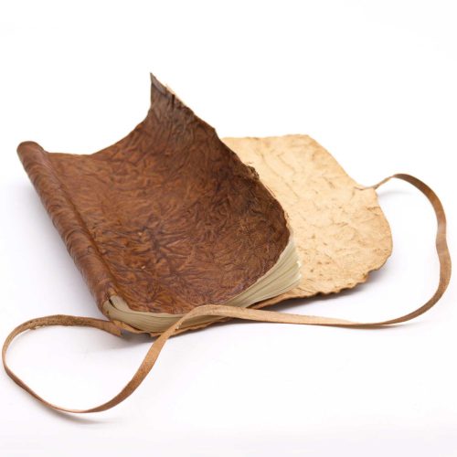 Tekercselt Napló - 96 oldal - Natúr - 21x15cm