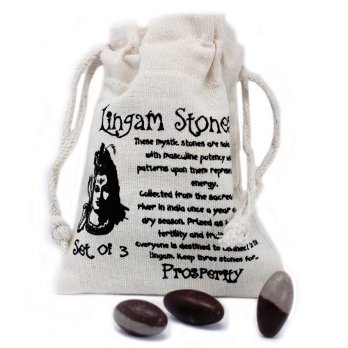 Shiva Lingam - 3 Kő