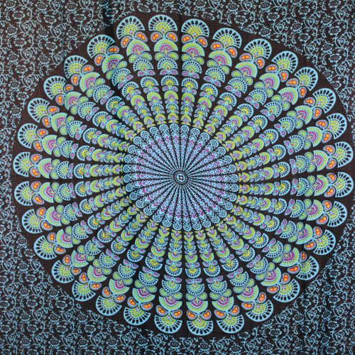 Pávaszemes Mandala Szarong