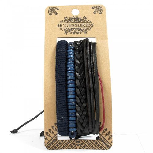 Férfias Karkötő Szettek - Hangulatos és Kék