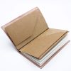 Kézműves Bőr Kötésű Notesz - Az Élet Virága - Zöld (80 oldal)