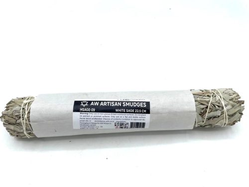 Csomagolt Füstölő Köteg- Fehér Zsálya 22.5 cm