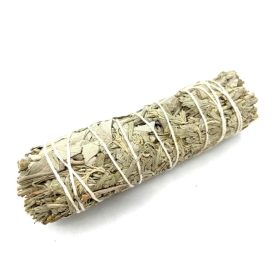   Csomagolt Füstölő Köteg- Fehér Zsálya és Kék Zsálya 10cm