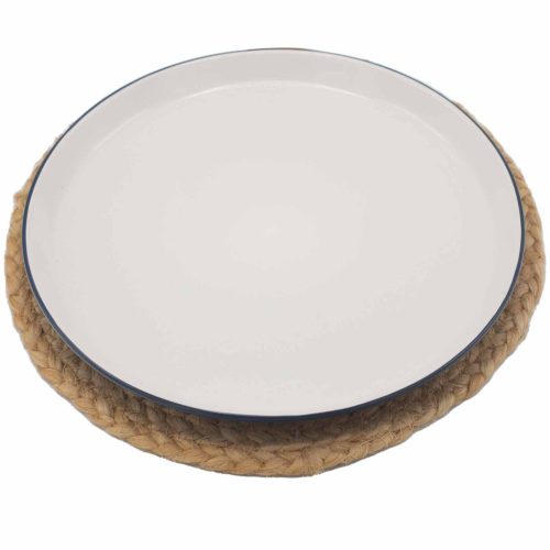 Natúr Tányéralátét - Juta 30cm - Bodhi Fa