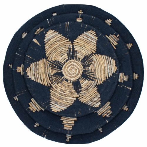 Tengerifű Kosár Dekorációs Szett - Fekete