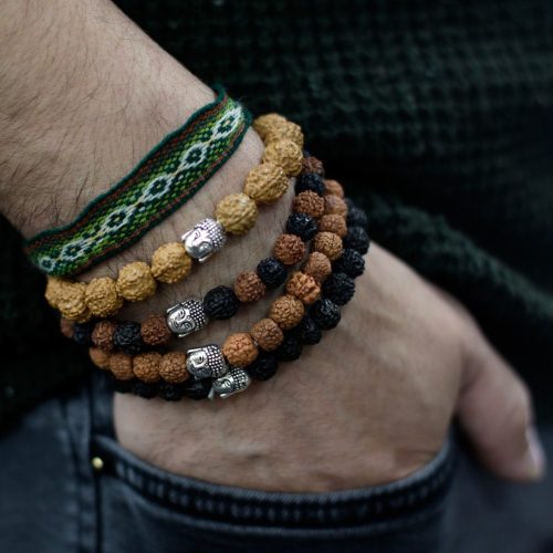 Mix Rudraksha Buddha Karkötők