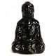 Ülő Buddha Aromalámpa - Fekete
