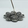 Fényesített Alumínium Tibet Füstölő Állvány 12cm