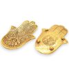 Arany Alumínium  Kicsi Hamsa Füstölő Állvány13x5.5cm