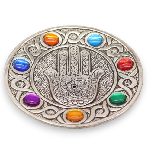 7 Chakra Hamsa Füstölő Állvány 11.5cm