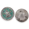 Buddha Zöld Dekor Füstölő Állvány 10cm