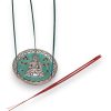 Buddha Zöld Dekor Füstölő Állvány 10cm