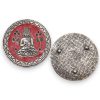 Buddha Piros Dekor Füstölő Állvány 10cm
