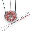 Buddha Piros Dekor Füstölő Állvány 10cm