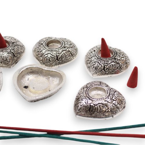 Kicsi szív Füstölő Állvány 6x5.5x1.5cm