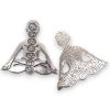 Fényesített Alumínium 7 Chakra Yoga Füstölő Állvány 12x12cm