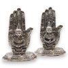 Kéz és Buddha Füstölő Állvány 13x9cm