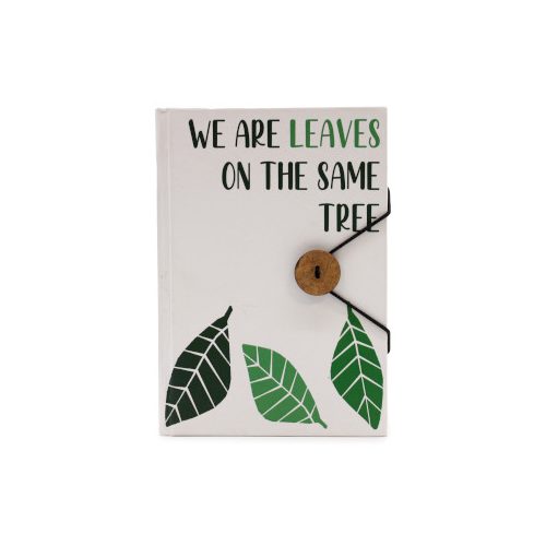 Jegyzetfüzet Zsinórral - Leaves on the same tree