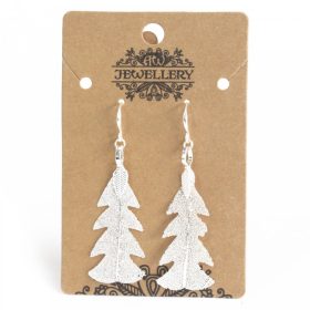 Fülbevaló - Ezüst Fenyő