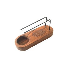 Kicsi Palo Santo Állvány - Teakfa - Hamsa