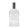 100ml Kerek Üveg, Szórófej és Ezüst Kupak