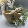 Rituális Fa Tál - Buddha - 12x7cm