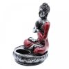 Buddha Gyertyatartó - Piros - Közepes