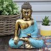 Kékeszöld és Arany Buddha - Nagy