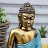 Kékeszöld és Arany Buddha - Nagy