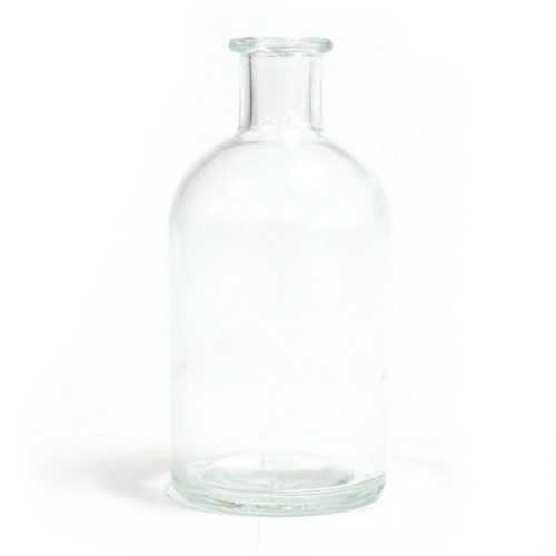 250 ml  Kerek Antik Diffúzor Üveg  - Tiszta