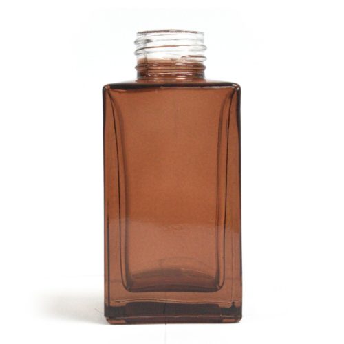 100 ml Négyzetes Magas Diffúzor Üveg - Jantár