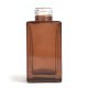 100 ml Négyzetes Magas Diffúzor Üveg - Jantár