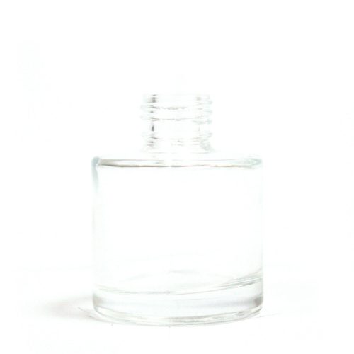 50 ml Kerek Diffúzor Üveg - Tiszta