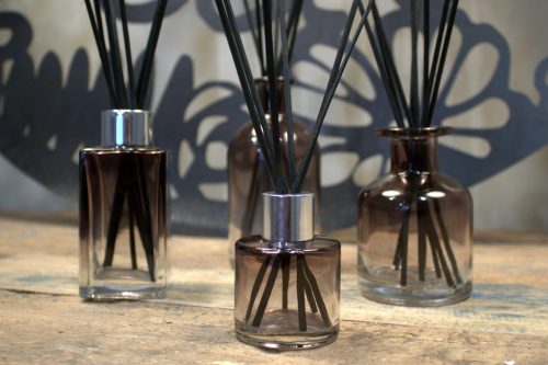 50 ml Kerek Diffúzor Üveg - Tiszta