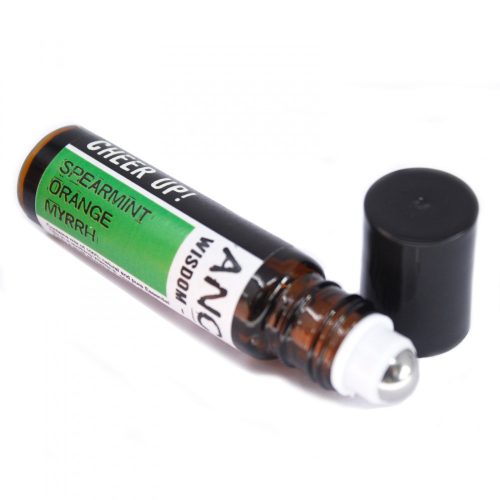 10 ml Roll On Esszenciális Olaj Keverék - Örvendezz! - Menta-Narancs-Mirha