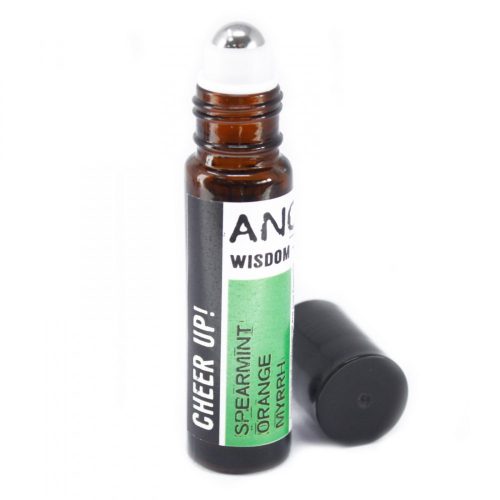10 ml Roll On Esszenciális Olaj Keverék - Örvendezz! - Menta-Narancs-Mirha